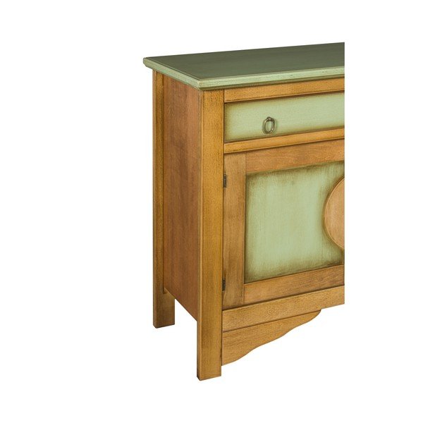 Zeleno-rjava komoda Evergreen House Credenza-image-3