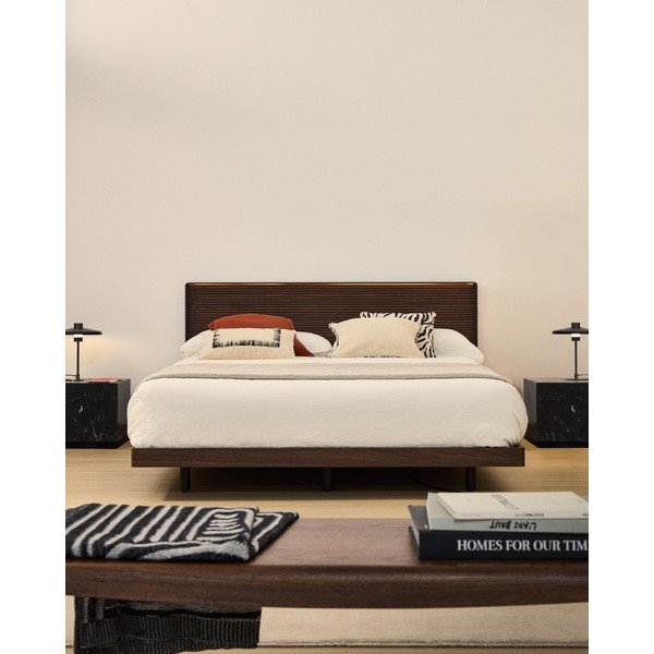 Rjavo vzglavje 192x91 cm Norlen – Kave Home-image-2