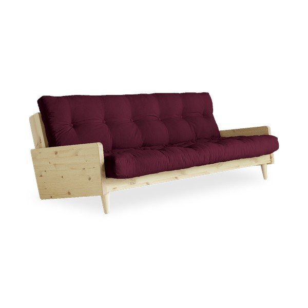 Raztegljiv kavč Karup Design Indie Natural Clear/Bordeaux-image-3