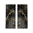 Črne/zlate zavese v kompletu 2 ks 140x260 cm – Mila Home