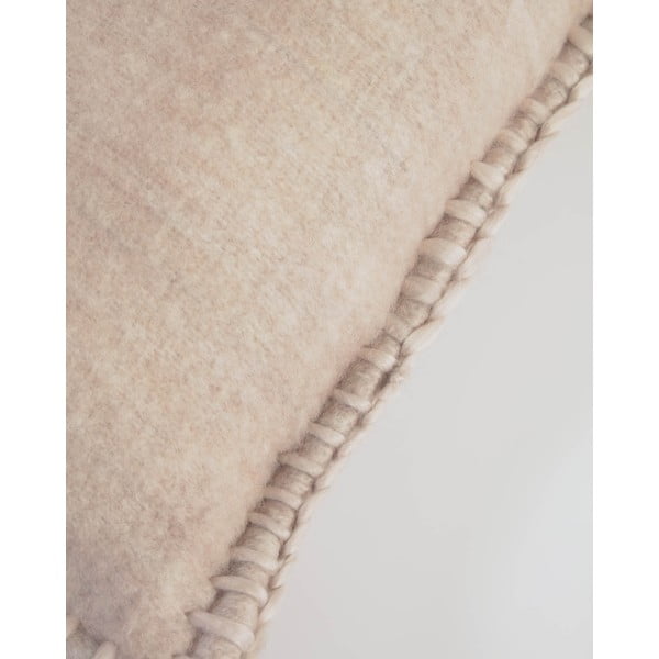 Prevleka za blazino iz mešanice volne 30x50 cm Augustina – Kave Home-image-3