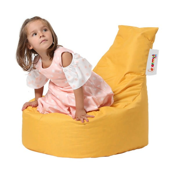 Rumena otroška vreča za sedenje Baton – Floriane Garden-image-3