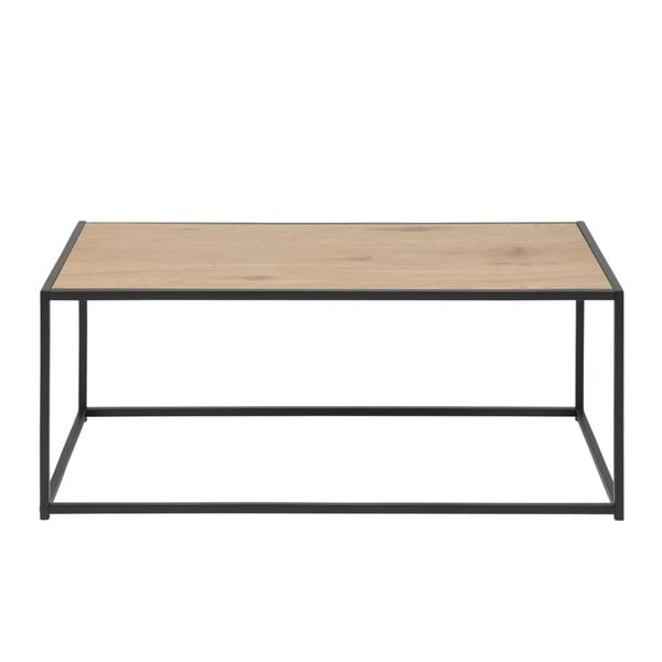 Črna mizica 100x50 cm Seaford - Actona-image-1