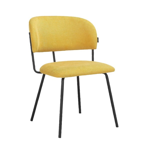 Rumeni jedilni stoli v kompletu 2 ks Claudia – Støraa