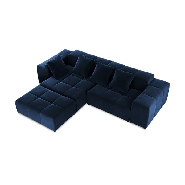 Moder žametni kotni kavč (obojestranski) Rome Velvet - Cosmopolitan Design -image-3