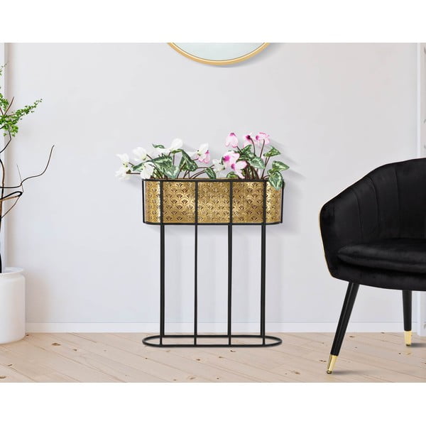 Kovinsko stojalo za cvetlične lonce Oval – Mauro Ferretti-image-1