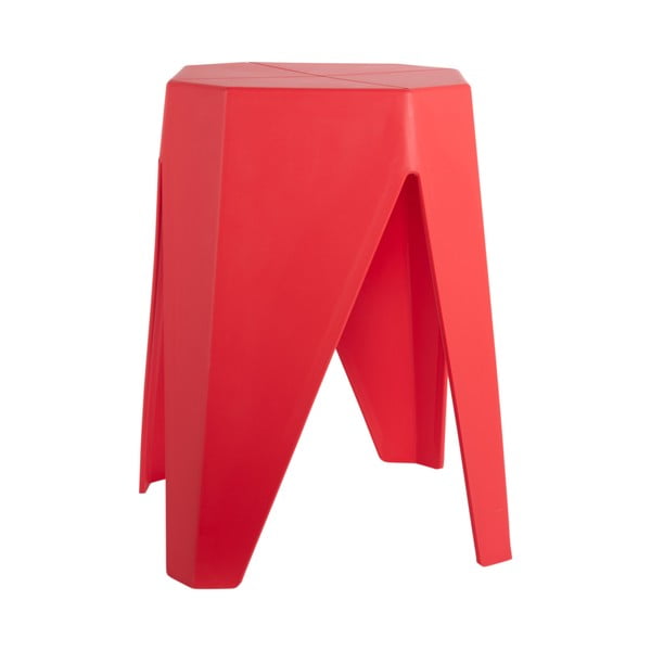 Rdeč plastičen stolček Cherish – Leitmotiv-image-1
