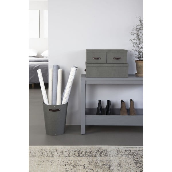 Škatle za shranjevanje s pokrovom v kompletu 3 ks Inge – Bigso Box of Sweden-image-1