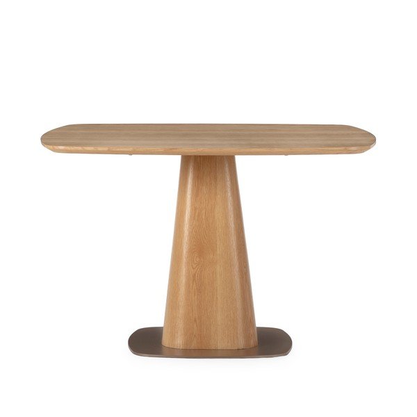 Jedilna miza v hrastovem dekorju 120x120 cm Etel – MOME-image-3