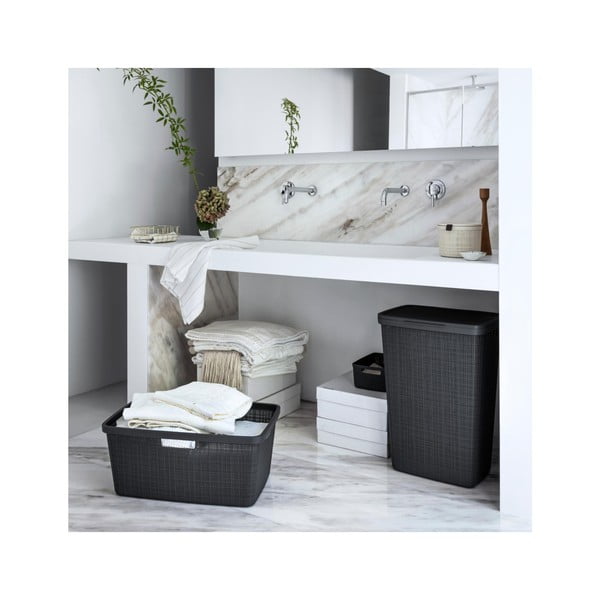 Siv koš za perilo Curver Jute, 46 l-image-1