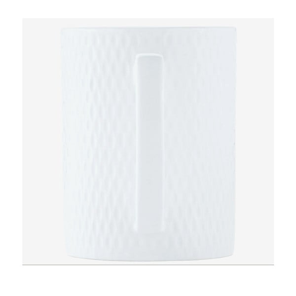 Bela porcelanasta skodelica 400 ml Diamonds – Maxwell & Williams-image-1