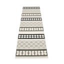 Siv/kremno bel zunanji in notranji tekač 70x270 cm Asta Warm Grey – Pappelina