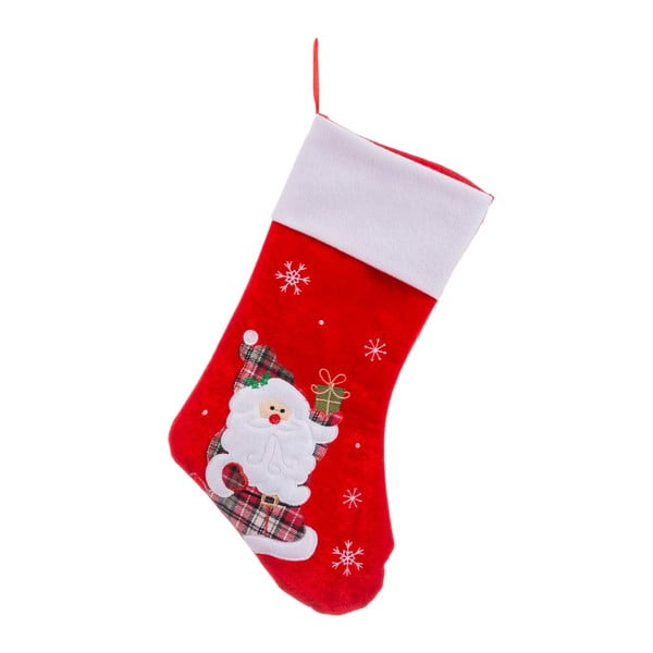 Tekstilna božična nogavica Santa – Casa Selección