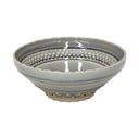 Siva keramična skleda Costa Nova Cristal, ⌀ 18 cm