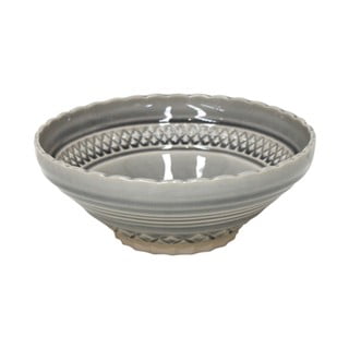 Siva keramična skleda Costa Nova Cristal, ⌀ 18 cm