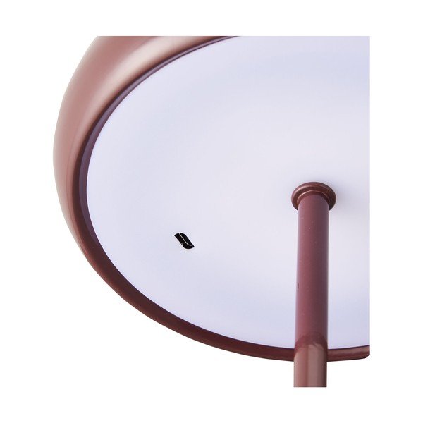 Bordo rdeča kovinska namizna svetilka (višina 23 cm) Margate – House Nordic-image-2