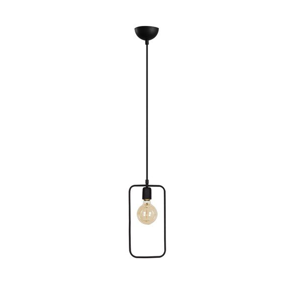 Črna viseča svetilka Geonni – Opviq lights