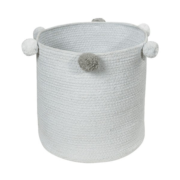 Svetlo modra tekstilna otroška škatla za shranjevanje ø 30x30 cm Bubbly – Lorena Canals