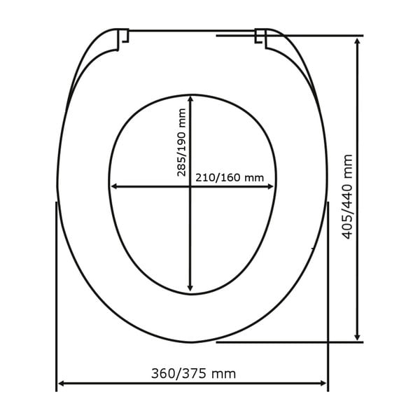 Bela WC deska Wenko Family Easy Close-image-4
