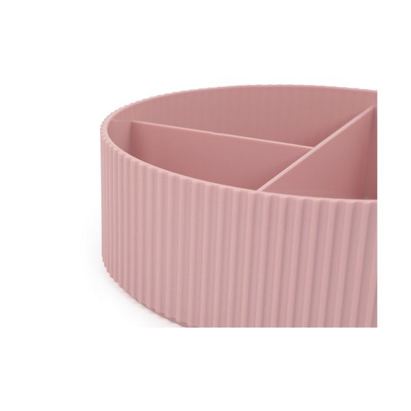 Roza plastični organizator za kozmetiko - Mioli Decor-image-4