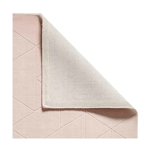 Rožnata volnena preproga Think Rugs Kasbah, 120 x 170 cm-image-4