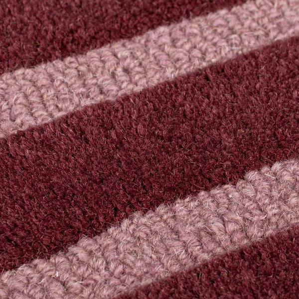 Bordo rdeča ročno tkana volnena preproga 200x290 cm Split Ombre Shaped – Flair Rugs-image-3