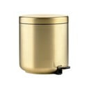 Medeninast koš za smeti s pedalom iz nerjavečega jekla 4 l Ume Brass – Zone