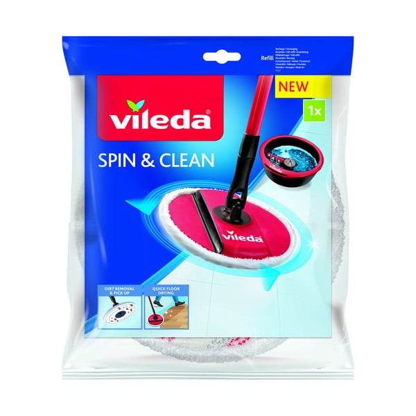 Nadomestna krpa za čiščenje tal Vileda Spin&Clean-image-1