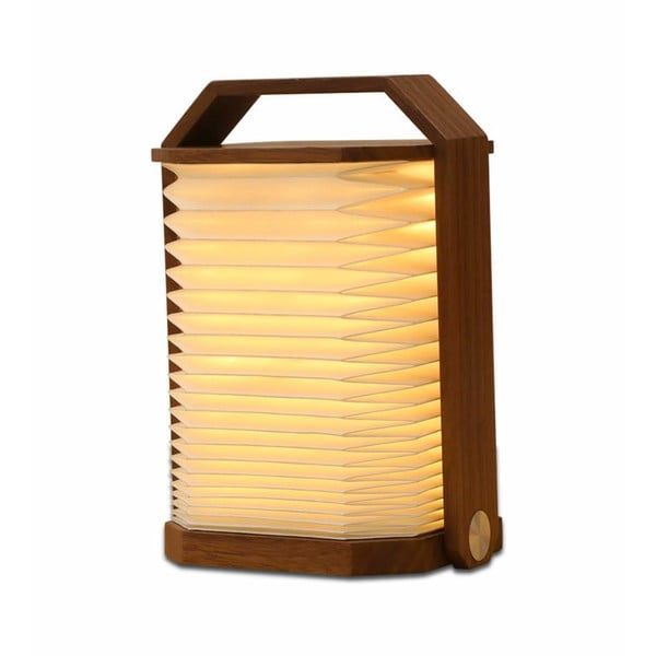 Bela/v temni naravni barvi svetlobna dekoracija na USB Origami – Gingko