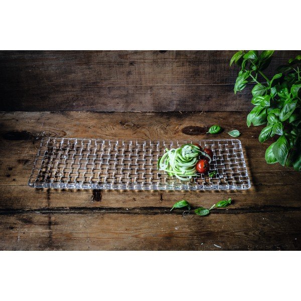 Steklen pladenj 15x42 cm Bossa Nova – Nachtmann-image-2