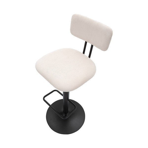 Bel/črn barski stol z nastavljivo višino (višina sedeža 61 cm) Tina – Mauro Ferretti-image-4