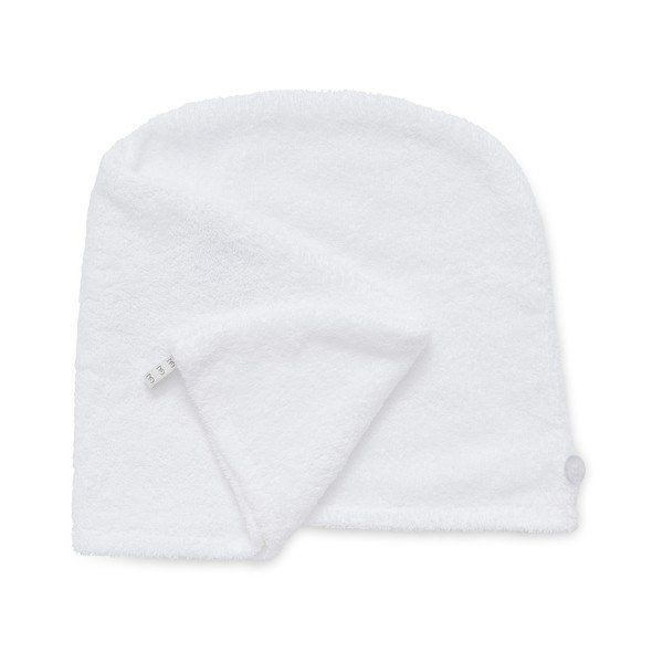 Bele hitro sušeče bombažne brisače za lase v kompletu 2 ks 20x13 cm Quick Dry – Catherine Lansfield-image-2