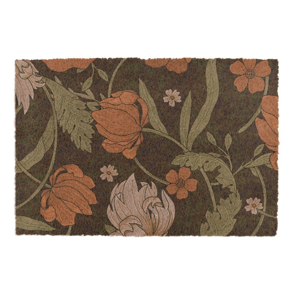 Predpražnik iz kokosovih vlaken 40x60 cm William Morris Rose