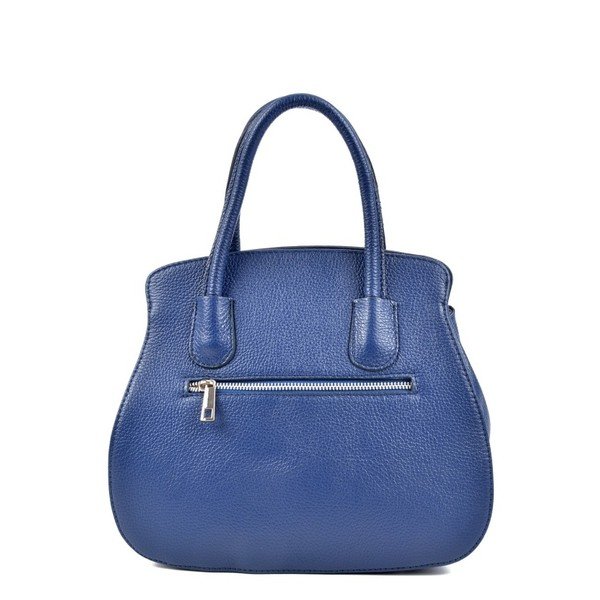Modra usnjena torbica Roberta M Gata Blue Jeans-image-1