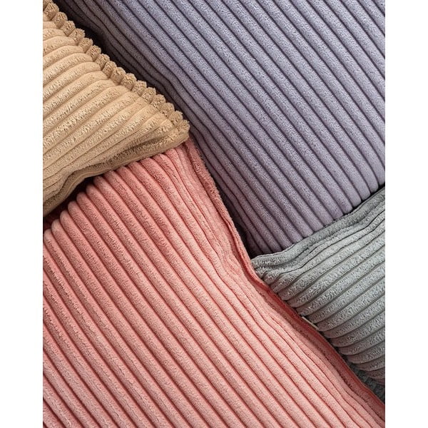 Rožnata otroška blazina rebrasti žamet Bolster – Wigiwama-image-2