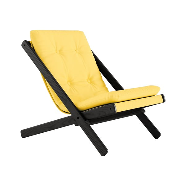 Zložljiv fotelj Karup Design Boogie Black/Yellow