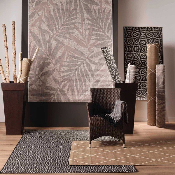 Svetlo siva preproga 160x230 cm Palmyre – douceur d'intérieur-image-1