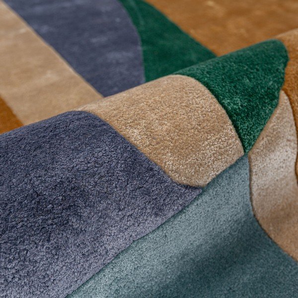 Ročno tkana viskozna preproga 140x200 cm Polaris – Flair Rugs-image-3