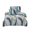 Enojna 3-delna posteljnina iz mikrosatena 140x200 cm Melissa – My House