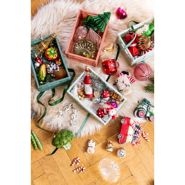 Papirnat okrasek za jelko Honeycomb Tree – Sass & Belle-image-3