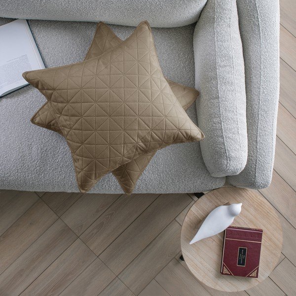 Komplet 2 bež prevlek za blazine AmeliaHome Laila, 45 x 45 cm-image-2