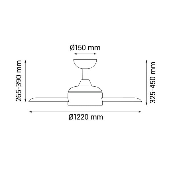 Črna LED stropna svetilka ø 15 cm Zarautz – SULION-image-3