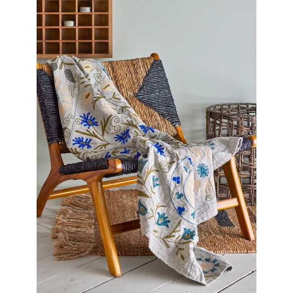 Bombažna odeja 130x150 cm Larisa – Bloomingville-image-1