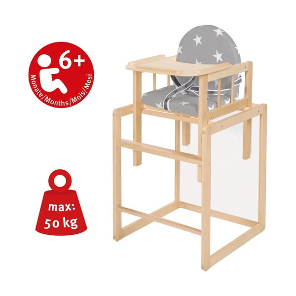 Otroški stol za hranjenje Little Stars – Roba-image-4