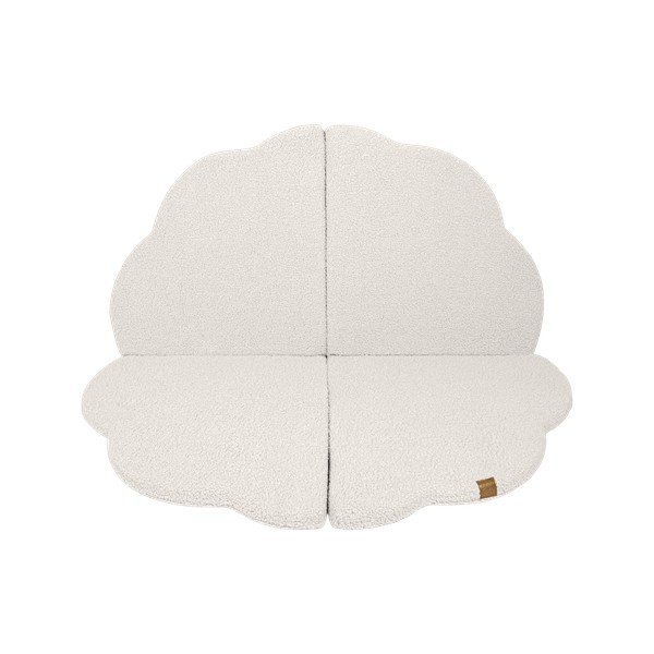 Kremno bela otroška igralna podloga 160x160 cm – Meowbaby