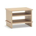 Nočna omarica v hrastovem dekorju v naravni barvi Inari – Teulat