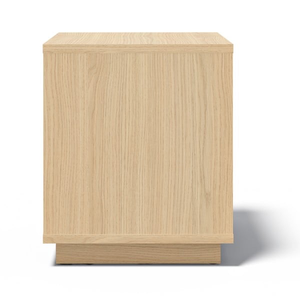 Stranska mizica v hrastovem dekorju 40x40 cm Ella - TemaHome-image-4