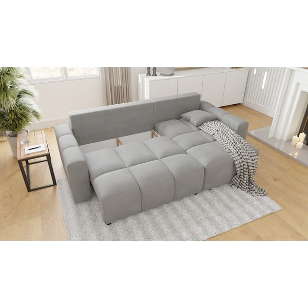 Svetlo siva kotna sedežna garnitura (s kotom po izbiri) Luki – Ropez-image-4