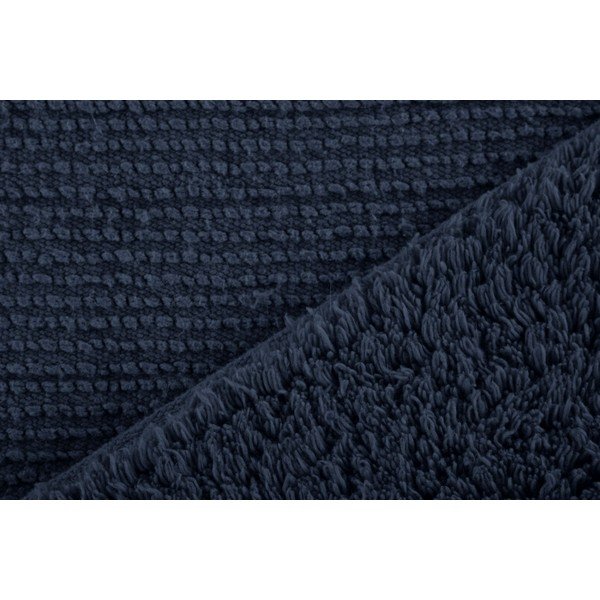 Temno modra kopalniška preproga 50x45 cm Riva - Tiseco Home Studio-image-1