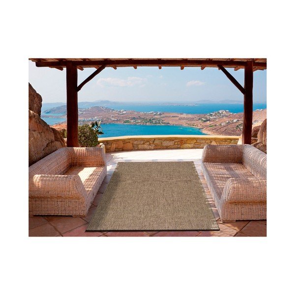 Temno bež zunanja preproga Universal Jaipur Beige Daro, 80 x 150 cm-image-1